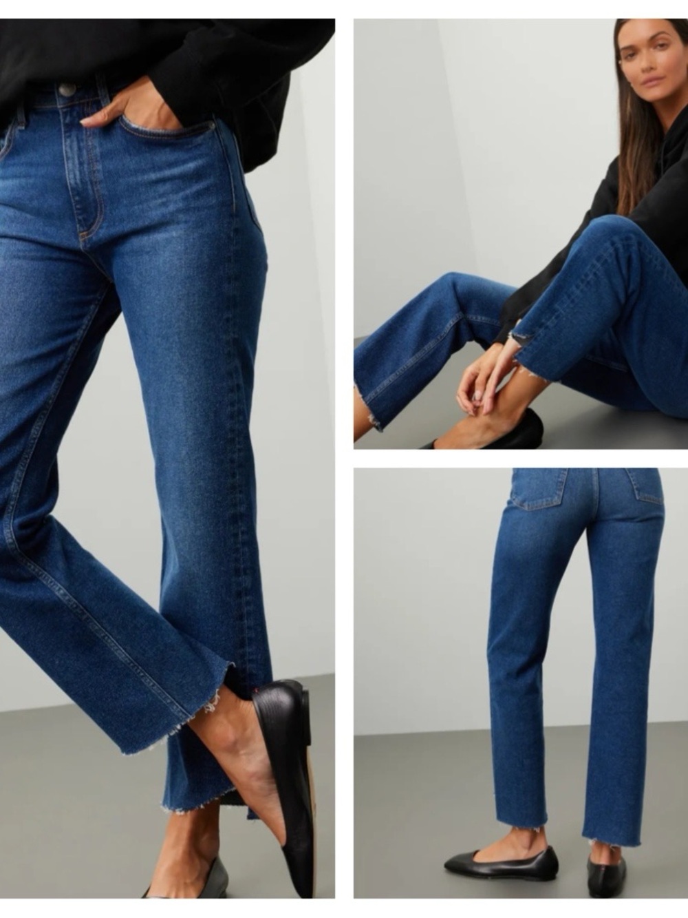 Rag & Bone Casey High-Rise Ankle Flare Jeans Size 24